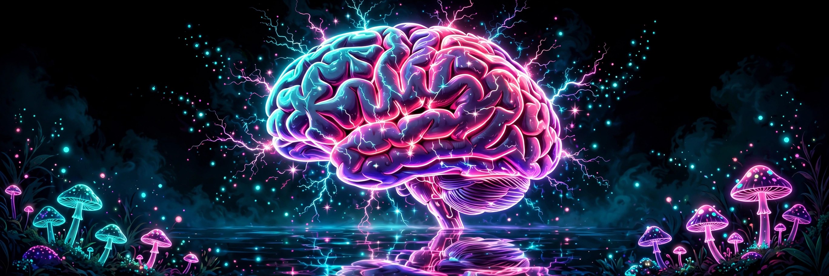 Neon brain photo — The Big Brain